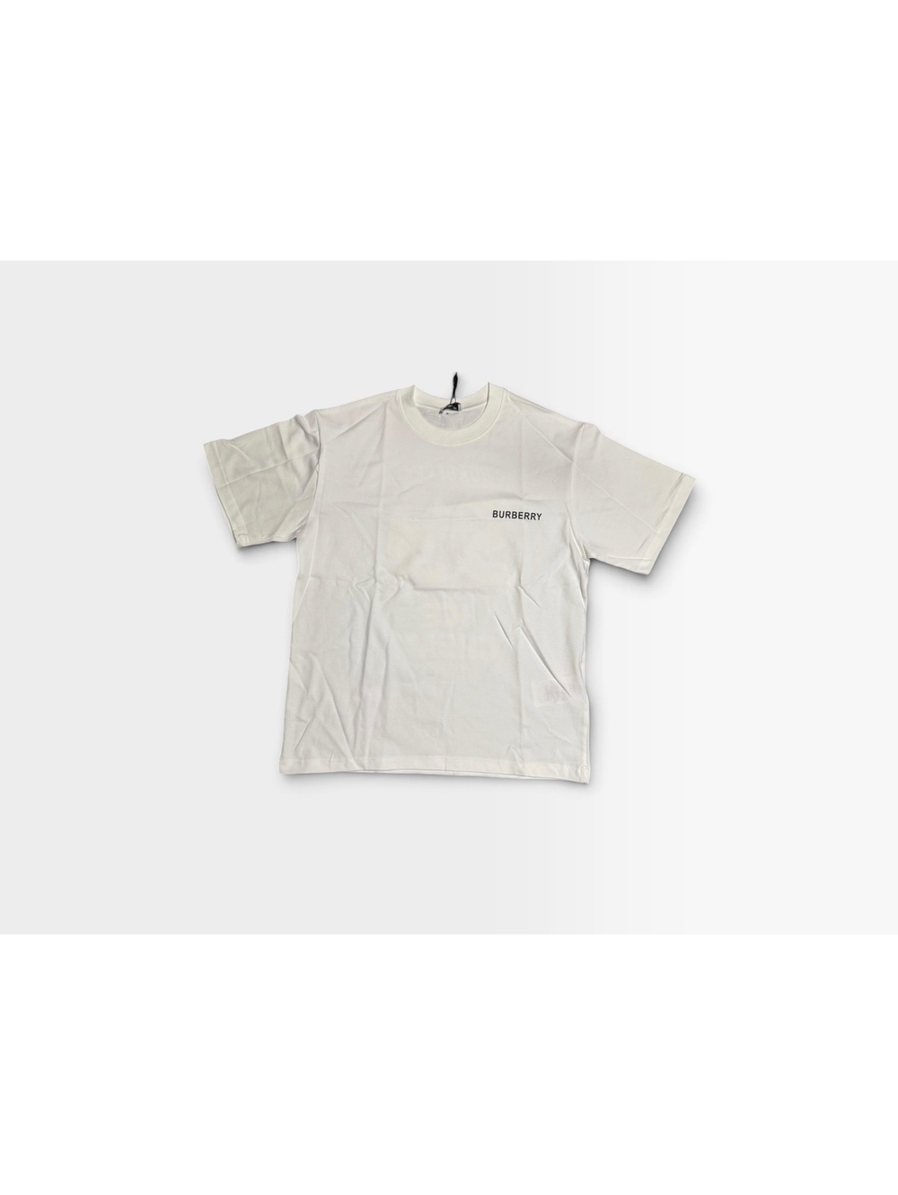 White Burberry T-shirt with 99 Ice Cream print